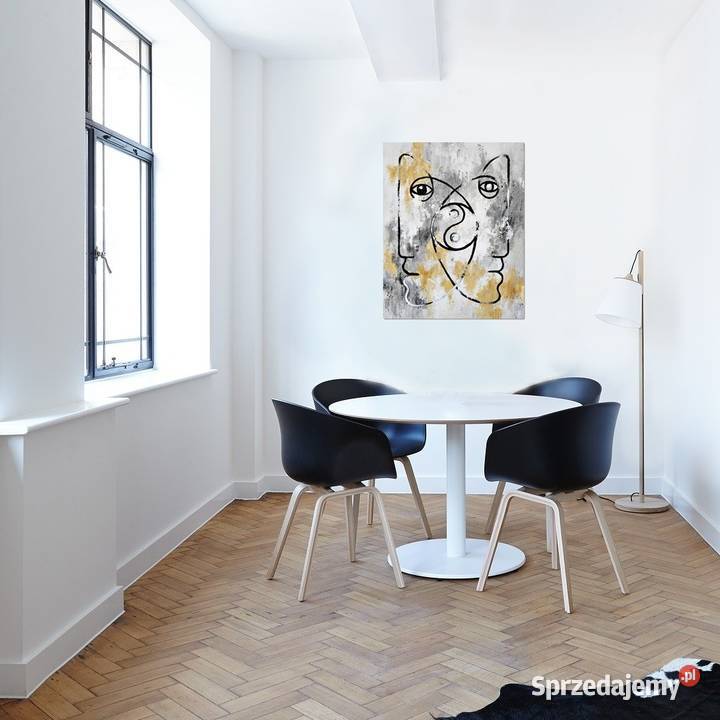 Equilbrium abstrakcja nowoczesny obraz ręcznie Malbork