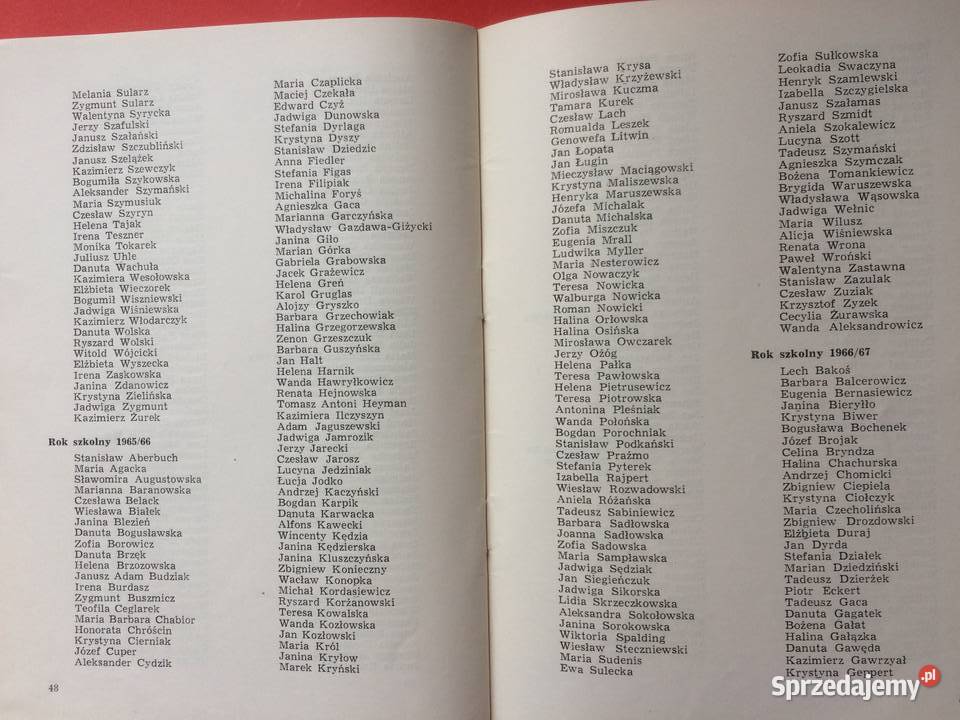 874 20 Lat II Liceum Ogólnokształcącego