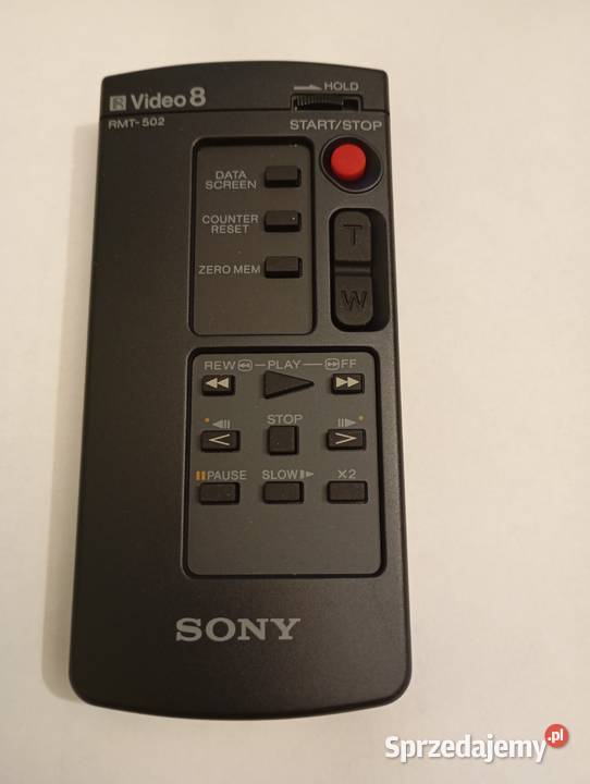 Oryginalny pilot Sony RMT502 do kamery video8 Części i akcesoria