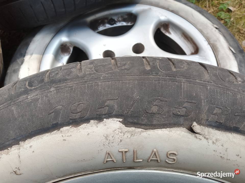 Alufelgi peugeot 406 z oponami kpl łódzkie Zgierz