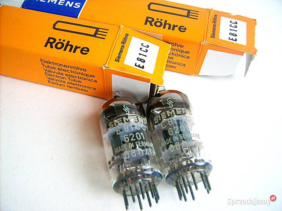 E81CC SIEMENS HALSKE dobrana PARA z Roku 1962