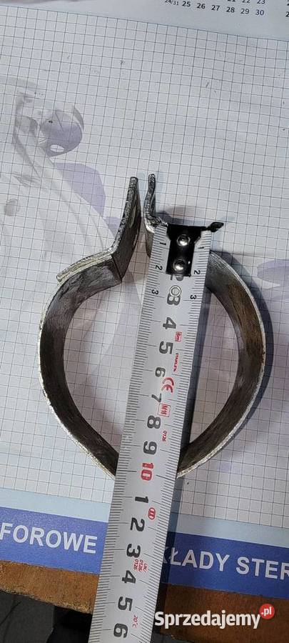Oryginalna obejma tłumika wsk 175 1km WSK Mokre