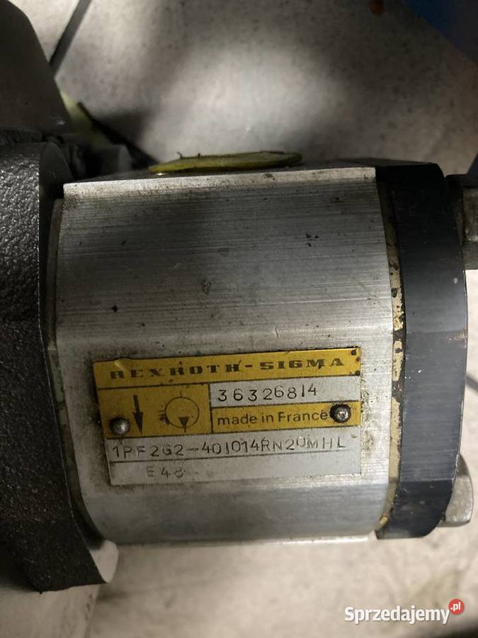 Pompa hydrauliczna A4VS071 tandem z pompą zębatą Syców