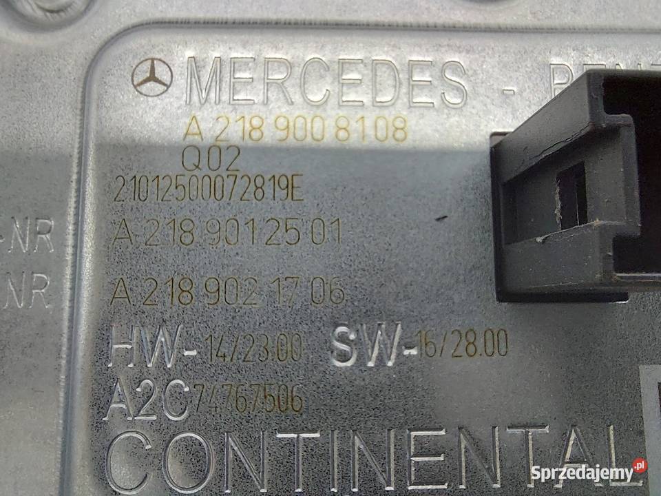 Mercedes EQV w447 Vklasa moduł przetwornica