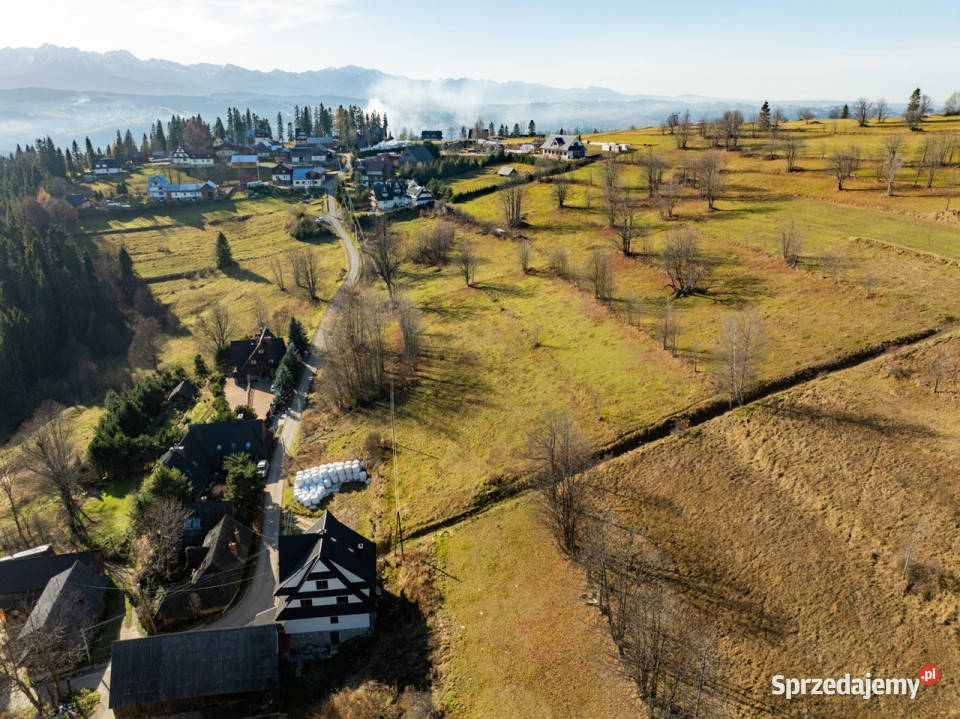Widokowa działka w Rzepiskach 1310 m2 1309m2 Rzepiska