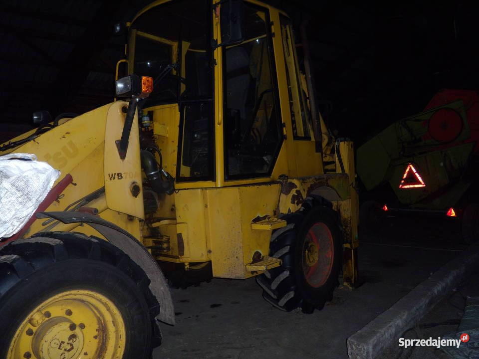 koparko ładowarka komatsu wb70a nieuszkodzony Ploski