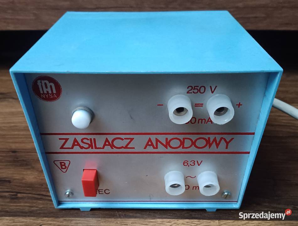 Zasilacz anodowy Typ Z7 PRL Pozostałe Zbylitowska Góra