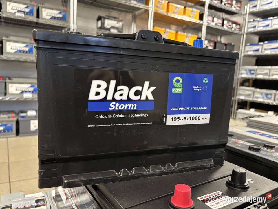 Akumulator 195ah 6v 1000a Black Storm Zduńska Wola