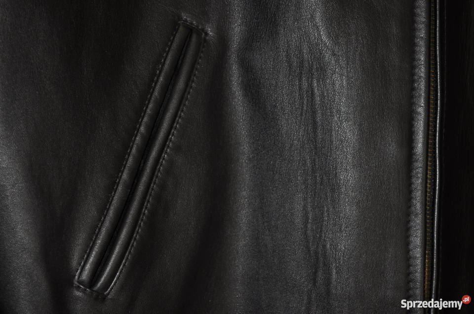 Skórzana kurtka męska na sezon jesień zima Wrocław
