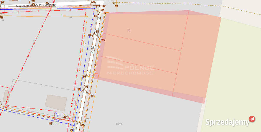 2 działki budowlane Polnej w Janowie Podl Janów Podlaski
