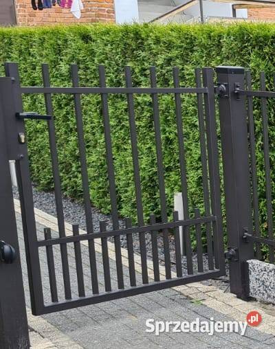 Brama skrzydłowa 500x120 QUEEN ogrodzenia bramy skrzydłowa wielkopolskie Kalisz