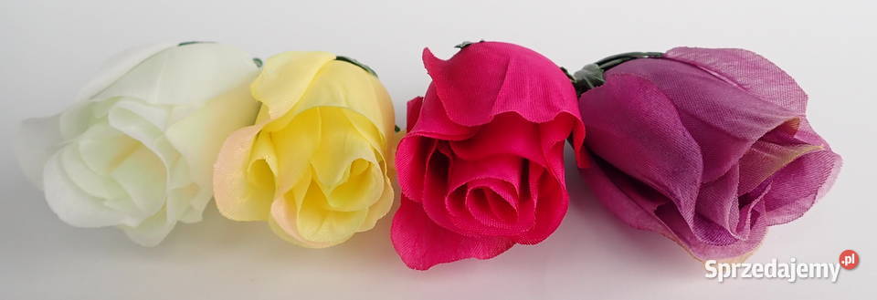 Róże w postaci pąków różne kolory średnica 45 Siewierz sprzedam