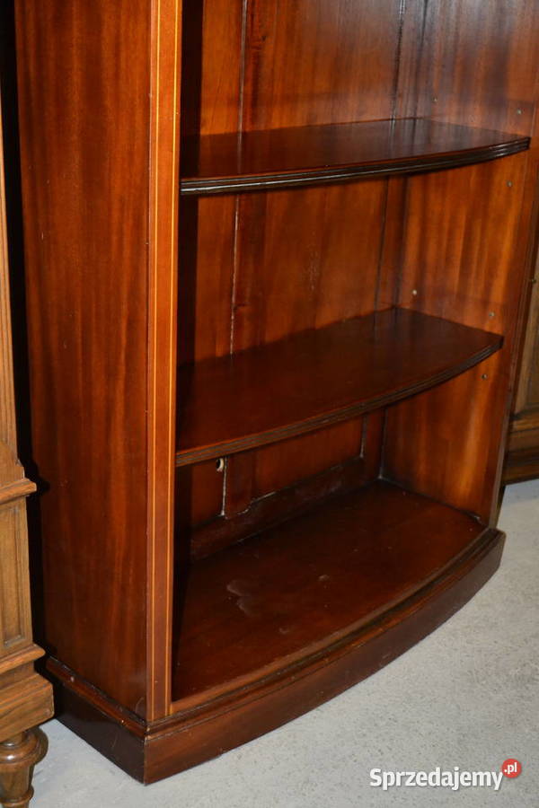 biblioteka regał zdobiony lite drewno Meble Będzin