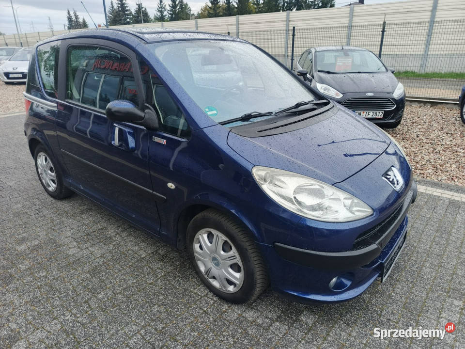 Peugeot 1007 Manual Super stan opłatach niebieski Chełm