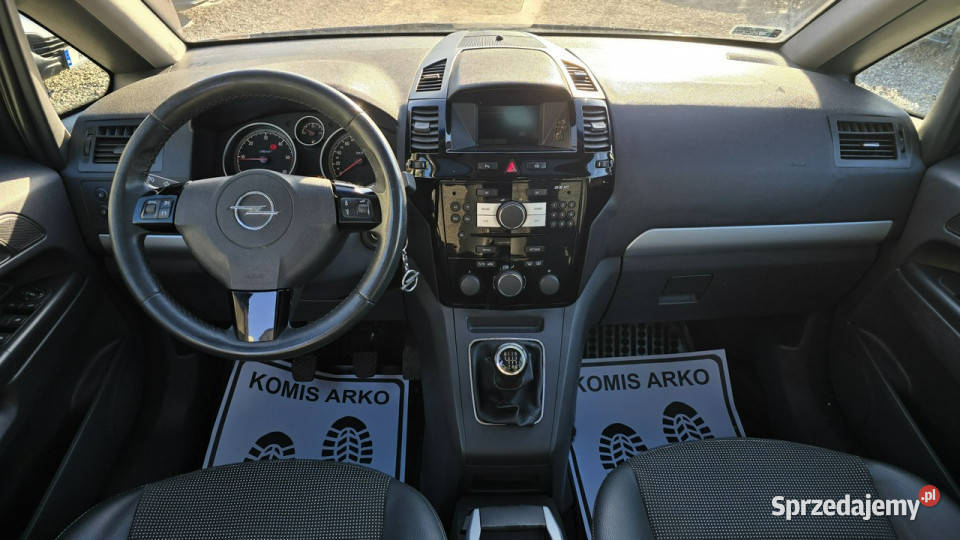 Opel Zafira 7 miejsc 2x alufelgi Panorama Zieleniewo