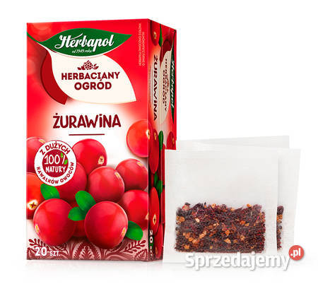 Herbata owocowa Herbapol malina cytryna dzika Owocowa Stare Miasto