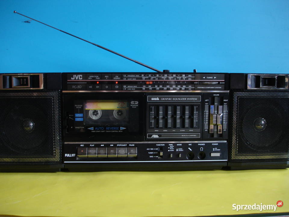 Radiomagnetofon JVC PC30V lubuskie Zielona Góra