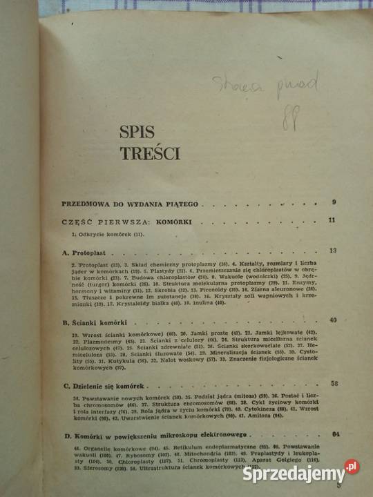 Anatomia roślin Malinowski biologia, ekologia Osięciny