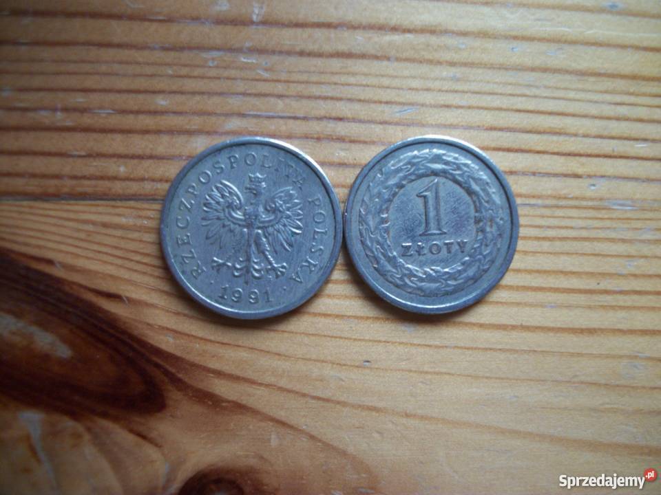 moneta 1złoty 1991 Przemyśl