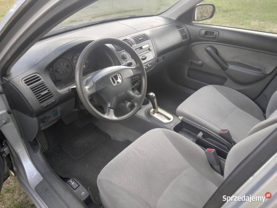 Honda Civic 17 benzyna LPG sedan 2001r automat Augustynów
