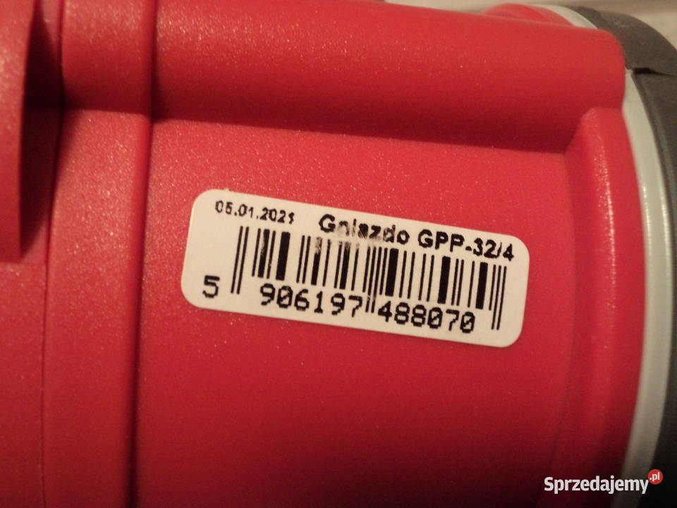 GNIAZDO PRZENOŚNE PROSTE TWIST GPP 16A 3PZ 400V Wieluń sprzedam
