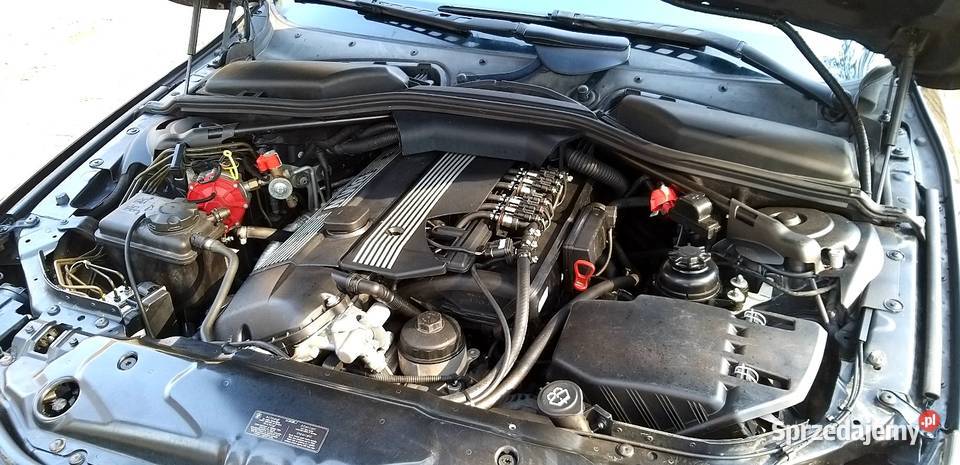 BMW E60 520i LPG Stag M54 170 sedan skóry 4/5 Białystok