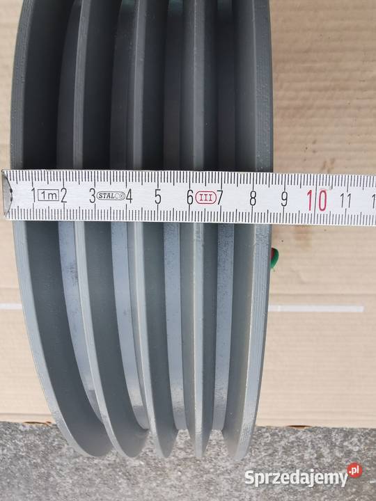 Koło pasowe duże na 4 paski 17mm 310mm średnica Ostrów Mazowiecka