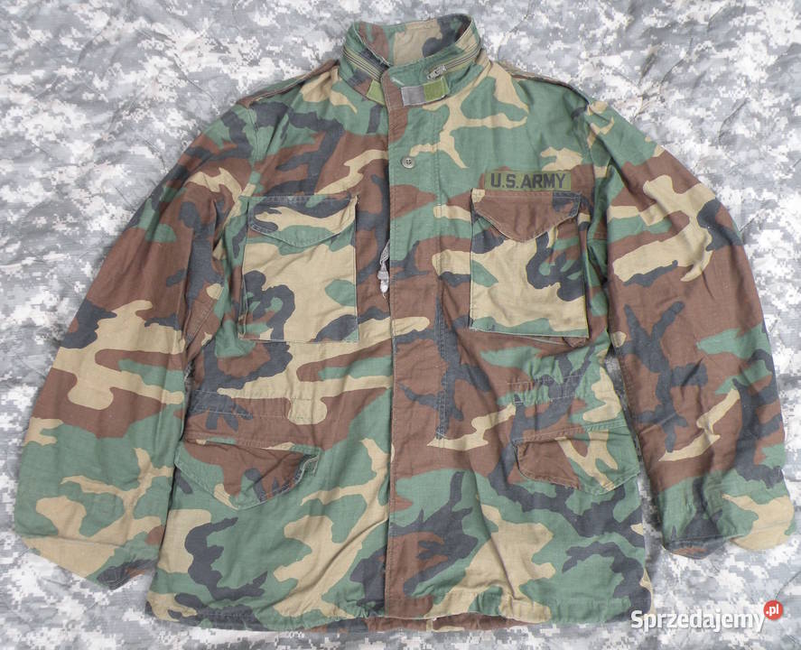 Kurtka m65 woodland medium regular 82r Wrocław