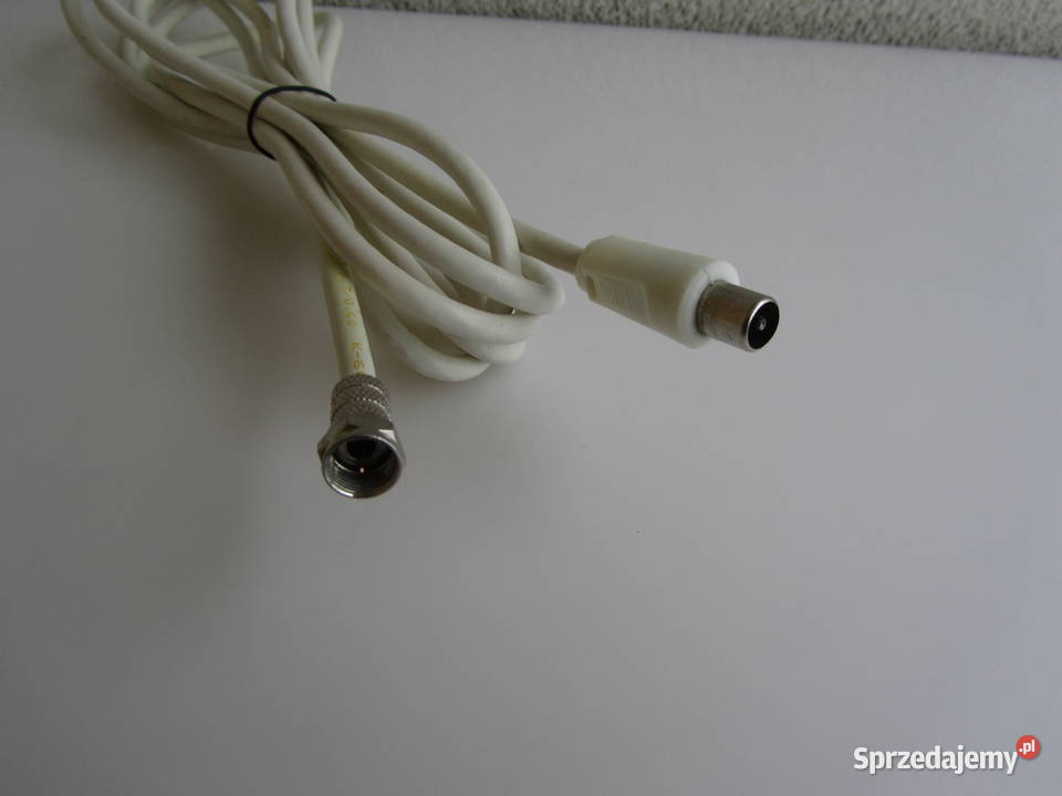 Kabel TV sat wtyk F koncentryczny wtyk antenowy Olecko