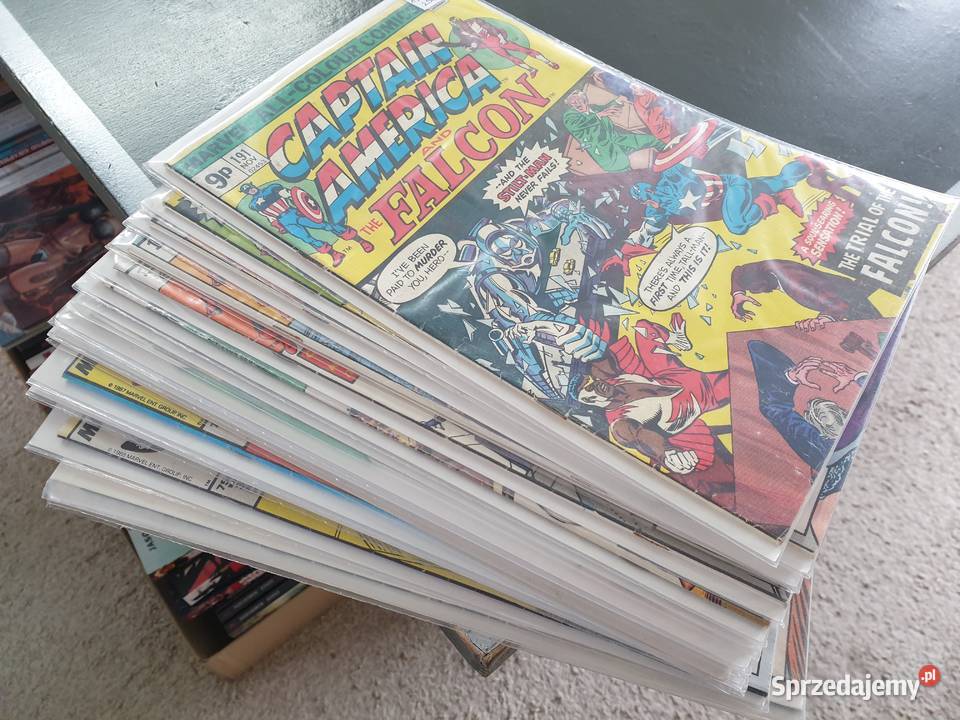 Captain America Falcon 16 komiksów Marvel USA