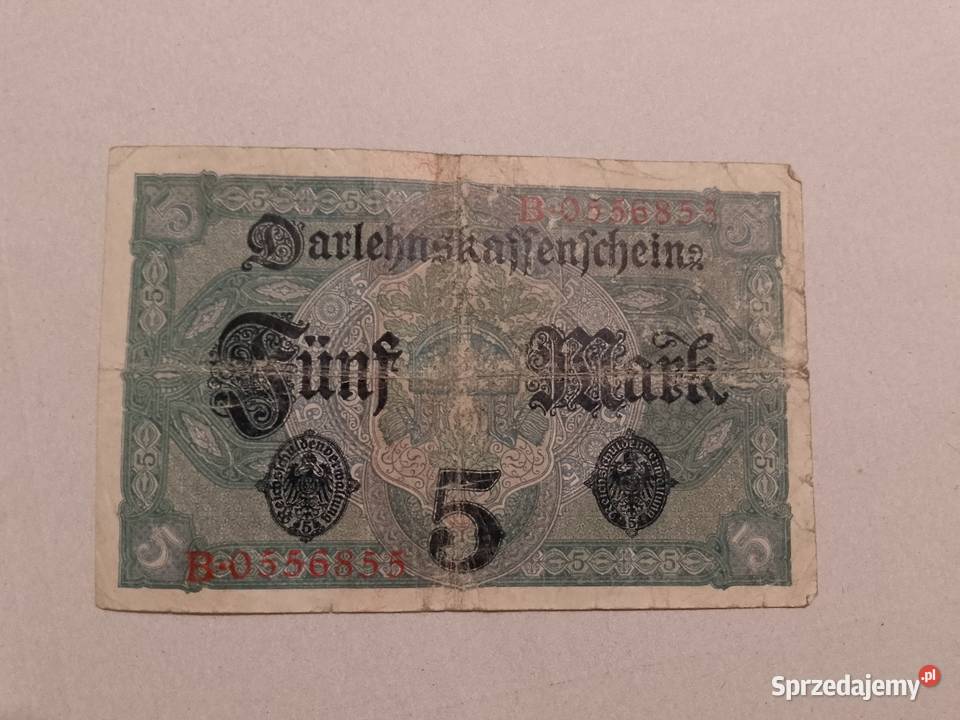 Niemcy 5 Marek 1917 Łomża