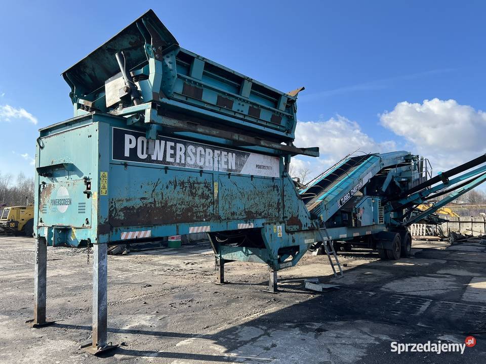 Przesiewacz kołowy Powerscreen Chieftain 1400 Zator