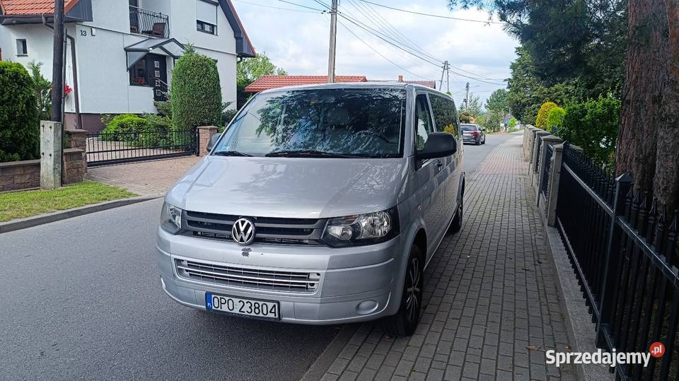 VW TRANSPORTER T5 CAMPER 9 OSOBOWY nieuszkodzony Volkswagen Opole