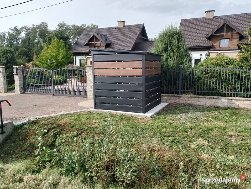 Wiata Altana Śmietnikowa ŚMIETNIK GARAŻ BLASZANY Radom