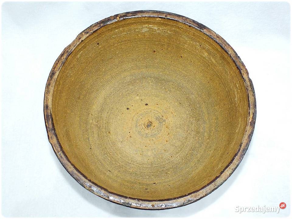 Stara Duża Makutra Solidna Miska do wyrobienia