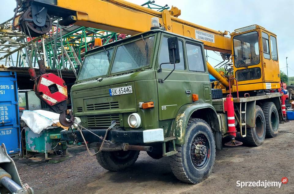 STAR 266 Żuraw udźwig 10t 91r STAN PERFEKCYJNY Sławków sprzedam