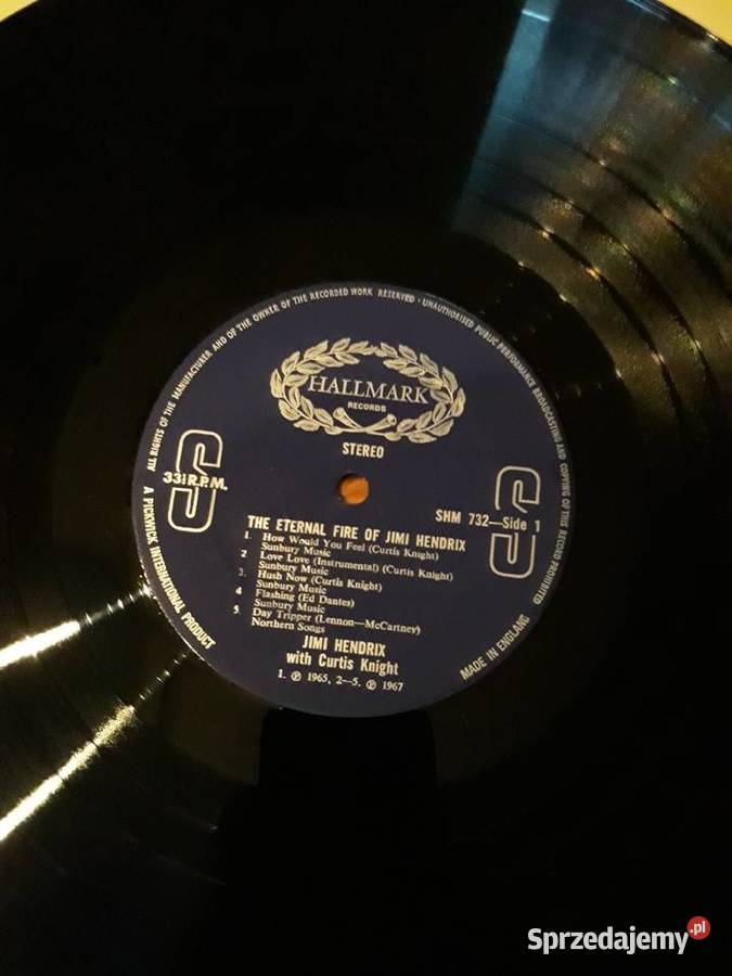 JIMI HENDRIX The Eternal Fire Kolekcjonerskie Rzeszów