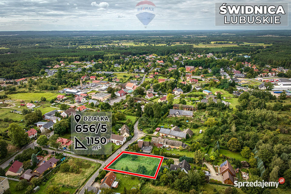 Działka budowlana 1150 m Zielonej Góry 0m Świdnica