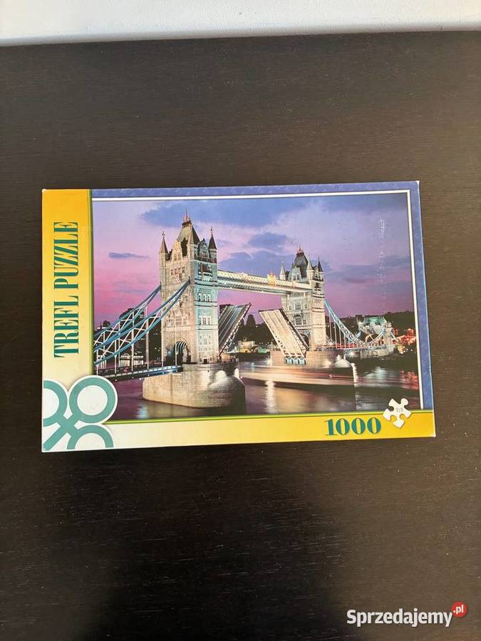 Puzzle Tower Bridge London 1000 elementów 68 x Pozostałe Elbląg