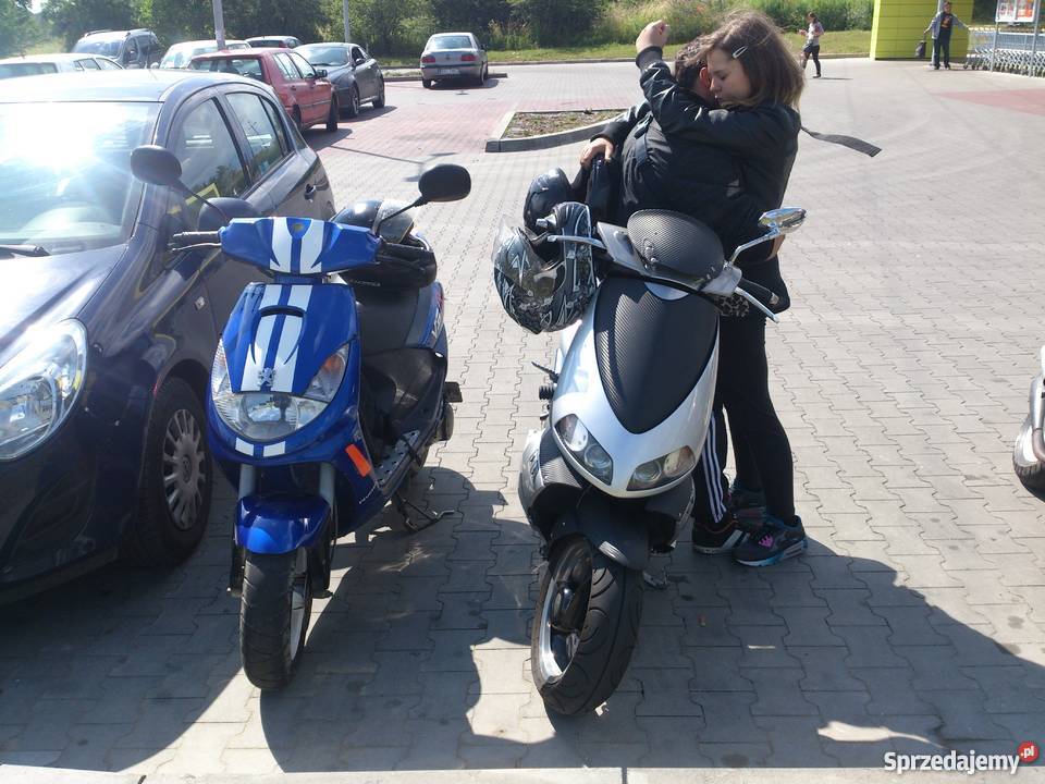 Peugeot Vivacity AIRSAL T6 Racing 70cc FILM spee małopolskie