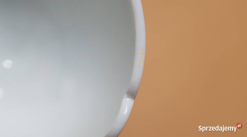 Cukiernica lattimo Wachlarze ze smugą Ząbkowice Porcelana i szkło Dąbrowa Górnicza