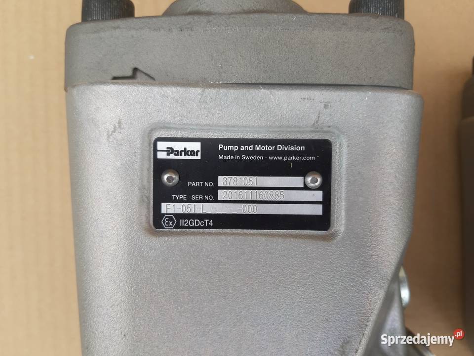 POMPA TŁOCZKOWA PARKER F1051L HYDRAULIKA Pozostałe Trzciel sprzedam