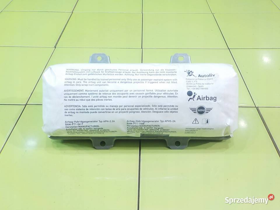 MINI COOPER COUNTRYMAN I 16 B 10r 5D AIRBAG