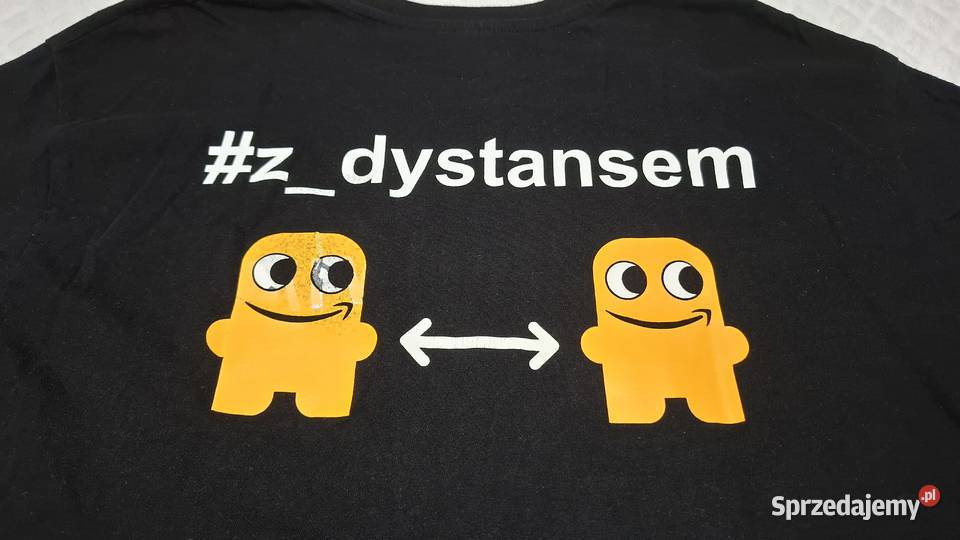 Koszulka krótki rękaw Tshirt czarna Amazon BC Odzież codzienna Czeladź