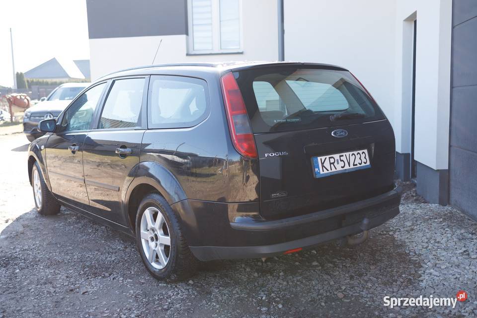 Ford Focus MK2 flexifuel LPG czarny Kraków