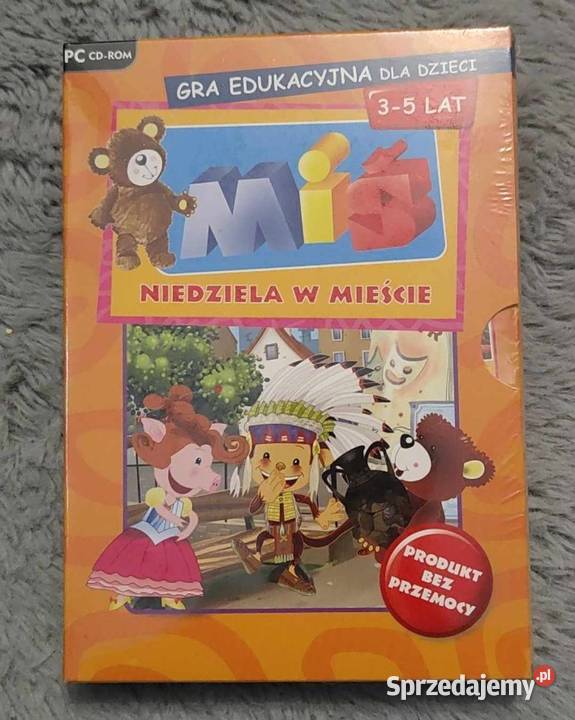 MIŚ Uszatek Gra edukacyjna dzieci 35 lat 6 płyt dla dzieci Warszawa