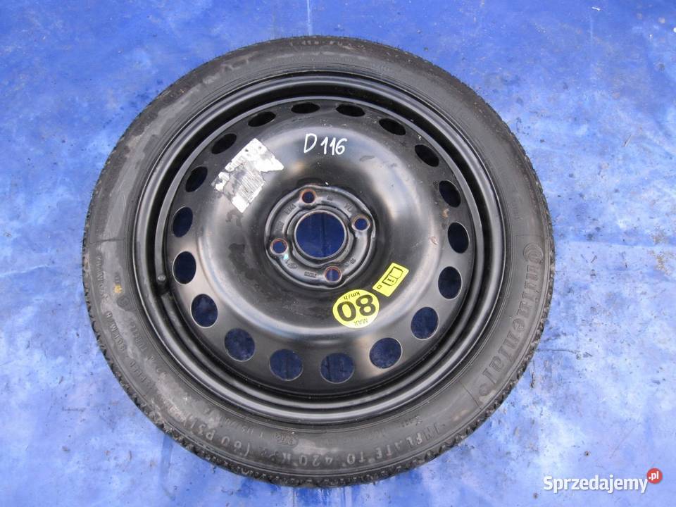 OPEL ASTRA H koło dojazdowe 1157016 92M 4x100 świętokrzyskie sprzedam