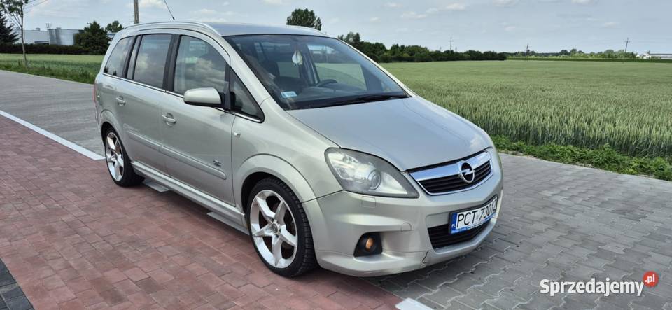 Opel Zafira B 19 CDTI 150 2007r OPC klima 7 os Brześć Kujawski