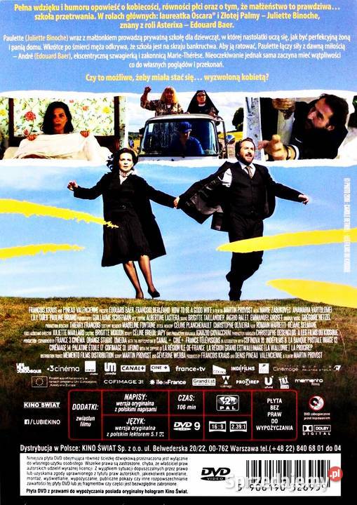 BYĆ DOBRĄ ŻONĄ JULIETTE BINOCHE komedia Kalisz sprzedam