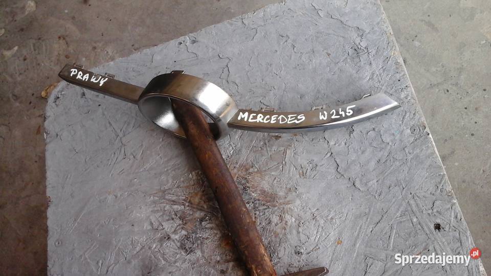 ozdobny element kratki halogenu prawego Mercedes sprzedam